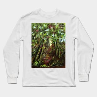 Green Forest Walk Long Sleeve T-Shirt